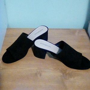 NEW size 9.5 Lorica Heeled Mule Sandals by JustFab